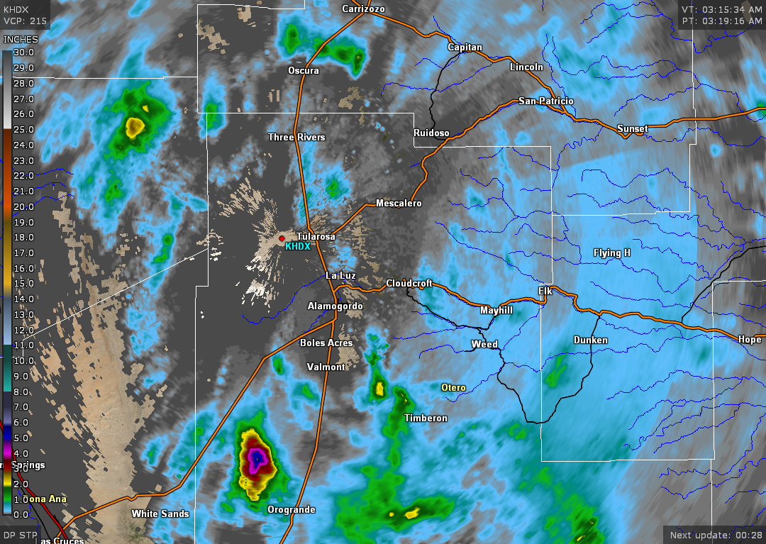 Widespread Rainfall Yesterday And Overnight.