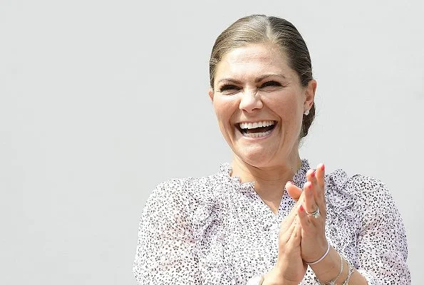 Crown Princess Victoria wore ZADIG&VOLTAIRE Roma long dress