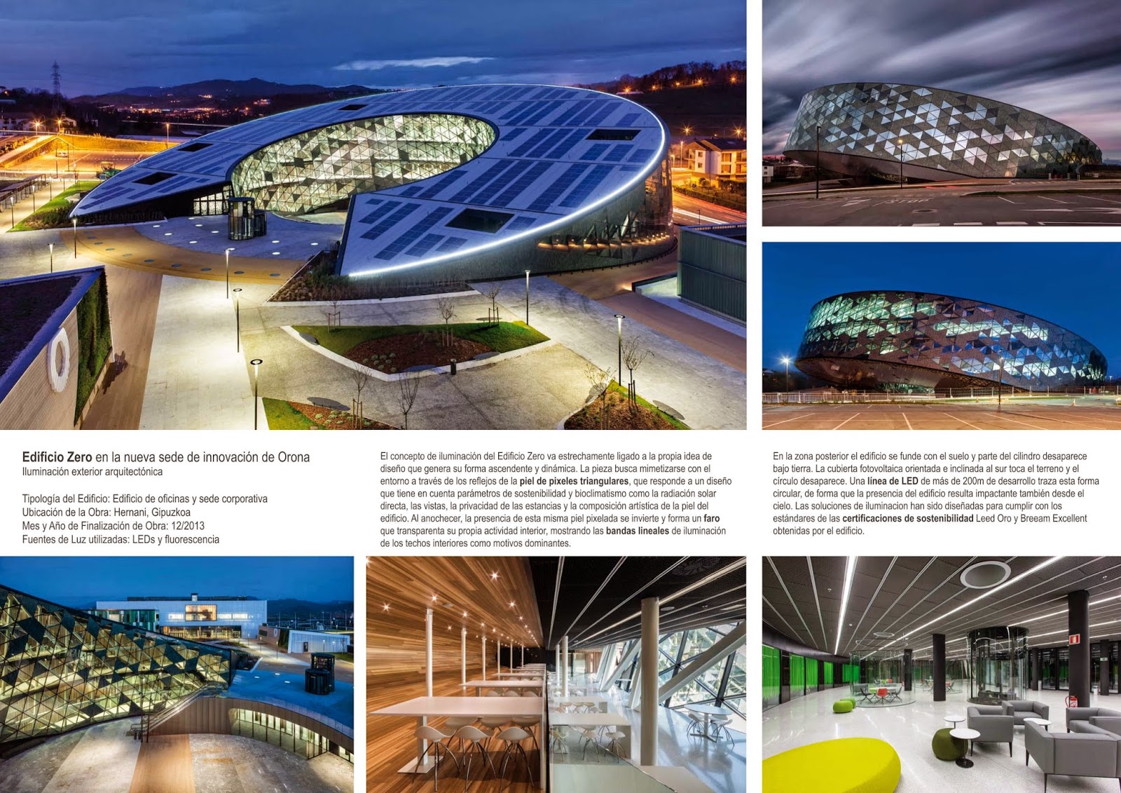 xabier barrutieta: Orona Zero - fusión de arquitectura y concepto luminico