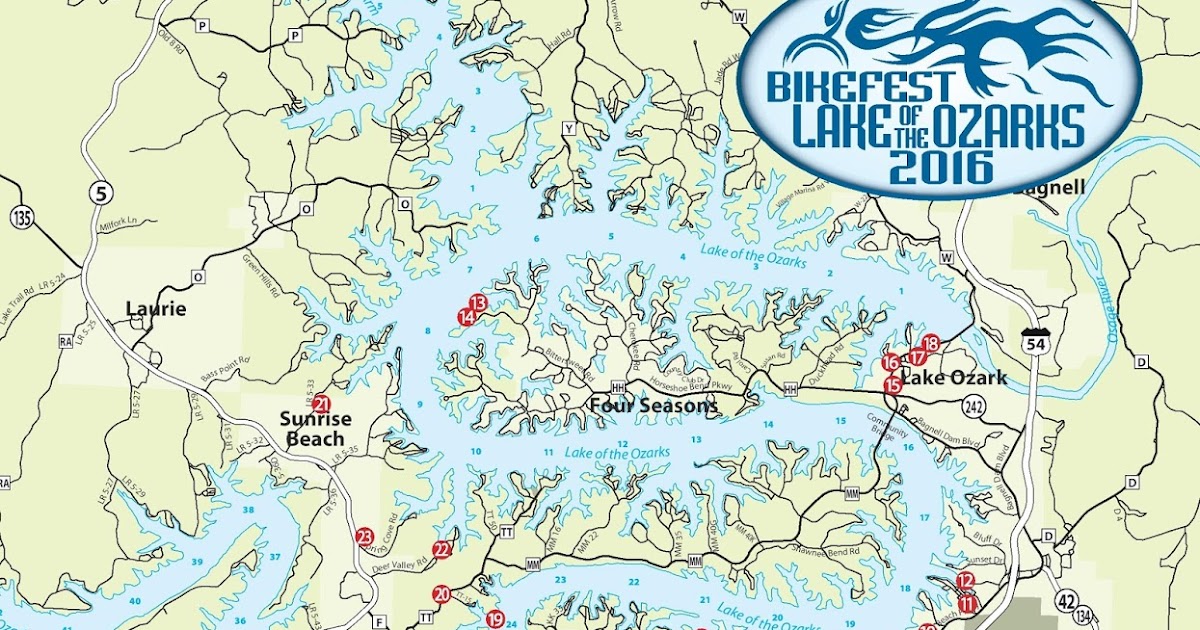 Lake of the Ozarks Bikefest Passport Ride