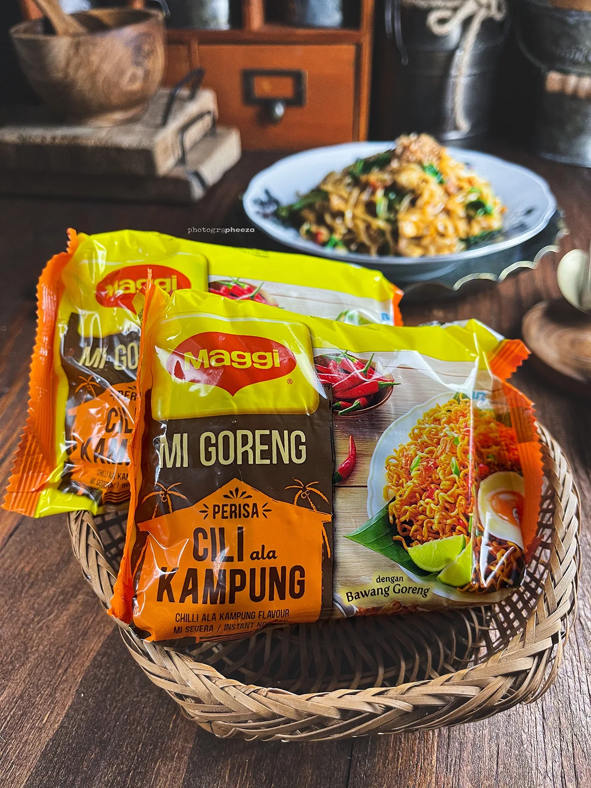 Mi Goreng Cili Ala Kampung Maggi