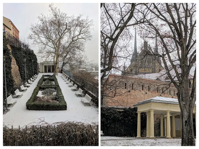 Visit Brno in January: Denis Gardens and the Fortification Wall Circuit