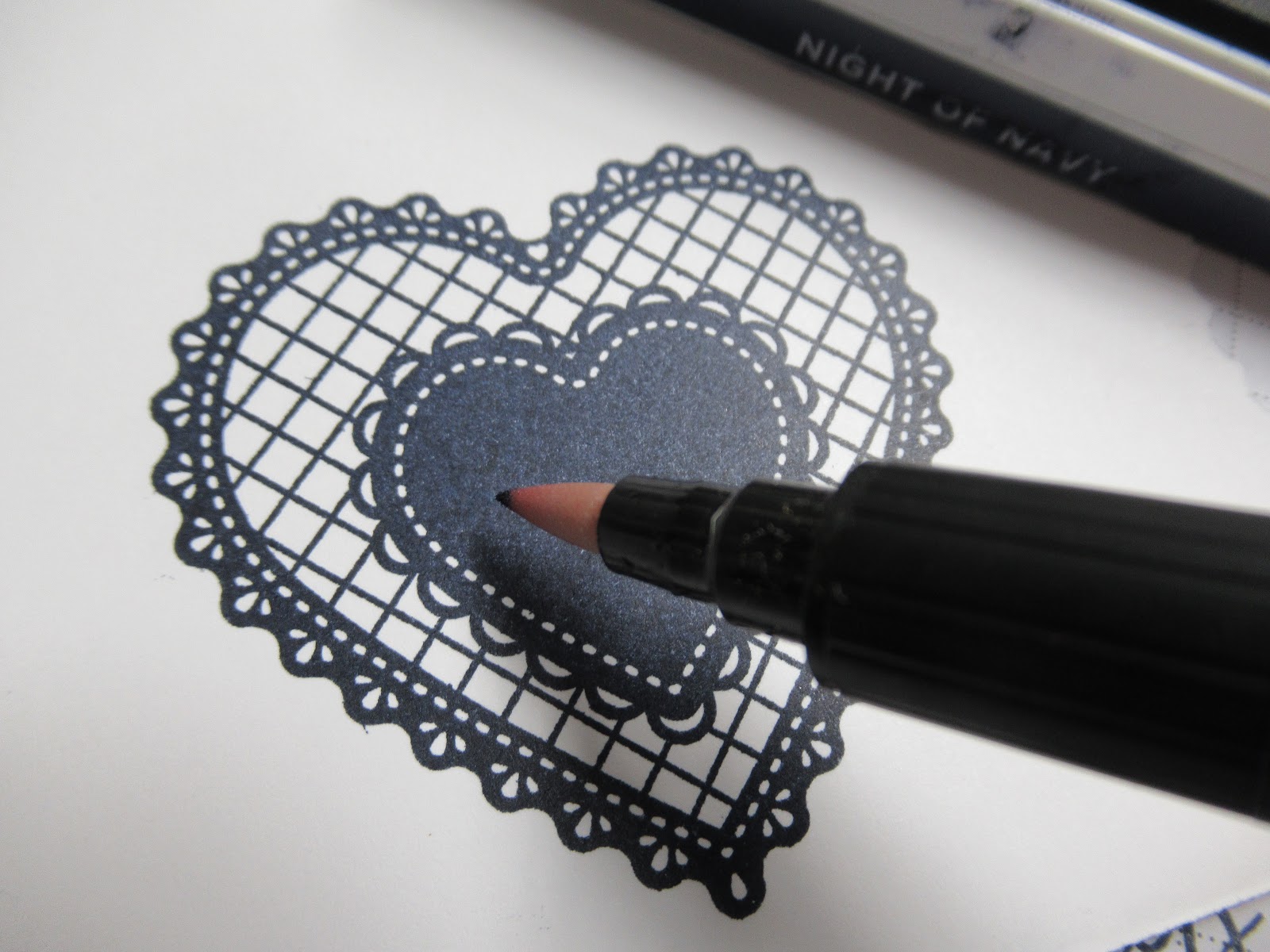 Personally Yours Stamping Tip Using a Stampin' Up! Blender Pen