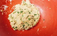 Dough for Methi paratha recipe