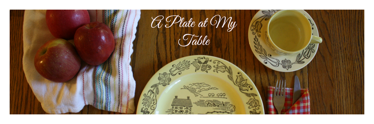 A Plate at My Table - Hospitality and Entertaining