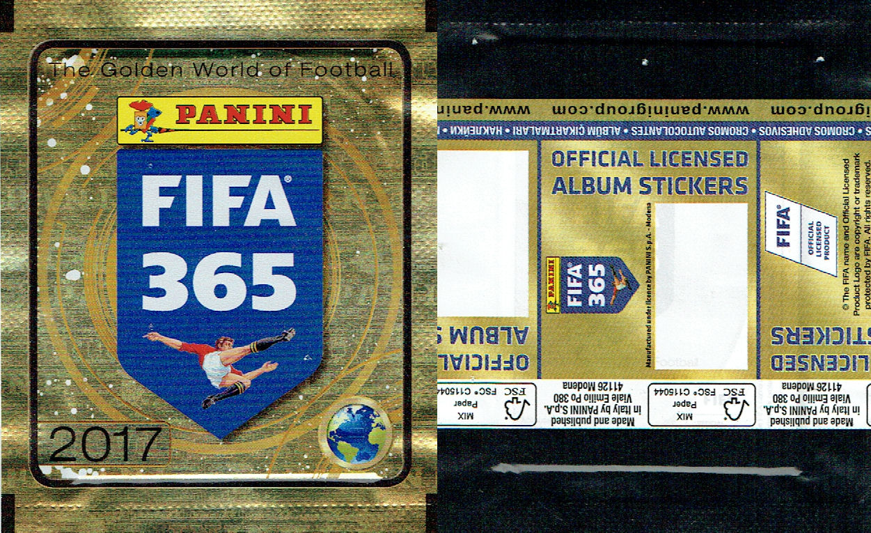 Football Cartophilic Info Exchange: Panini - FIFA 365 2024 - The Golden  World of Football (01) - Checklist - Balkan version