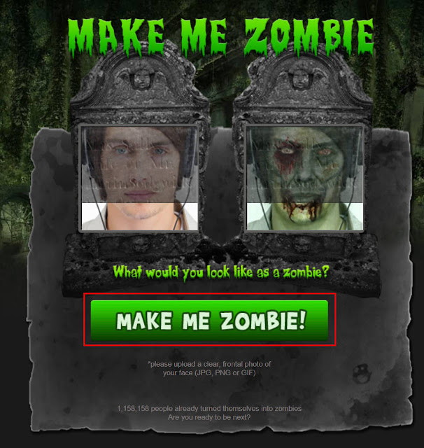 Make Me A Zombie!：『殭屍系』頭像產生器