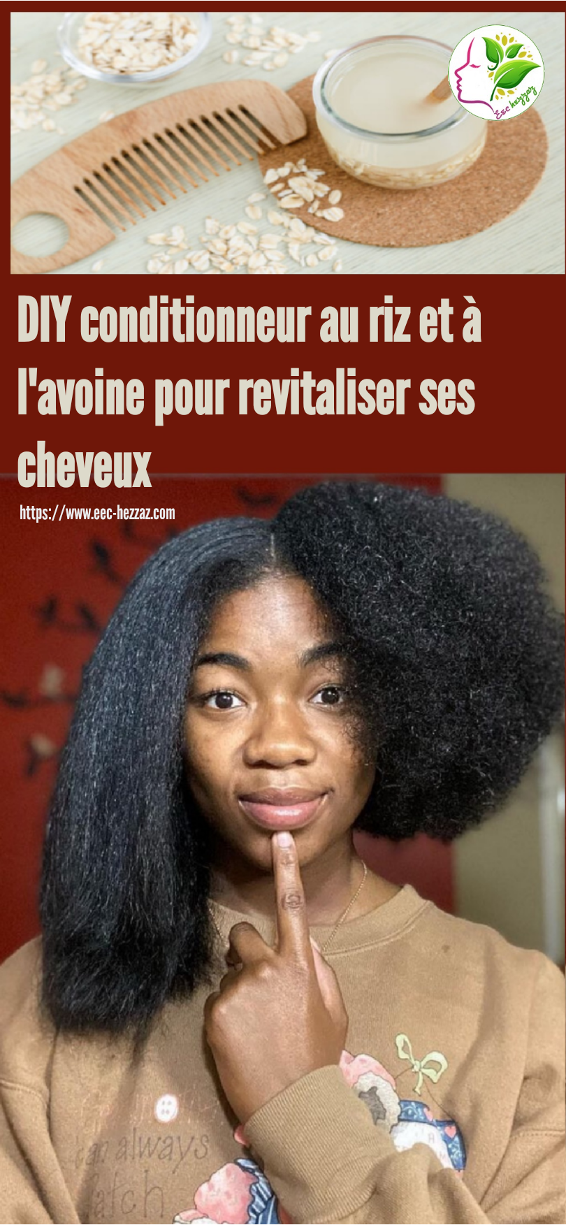 DIY conditionneur au riz et à l'avoine pour revitaliser ses cheveux