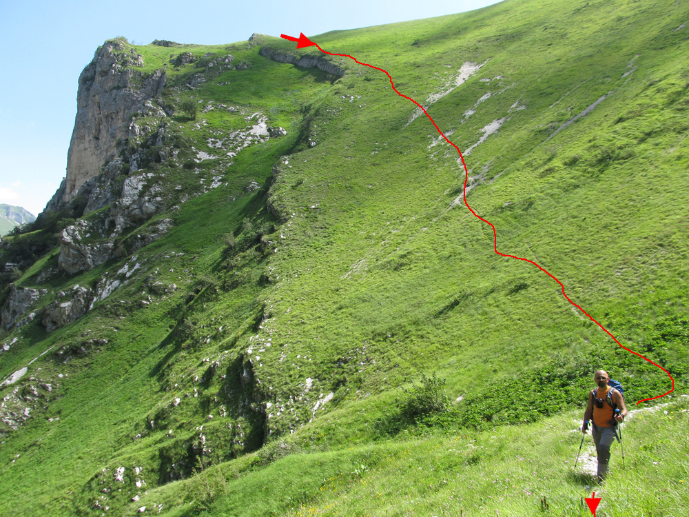 Escursionismo a 360° La Sibilla (dalle Vene della Sibilla) EE