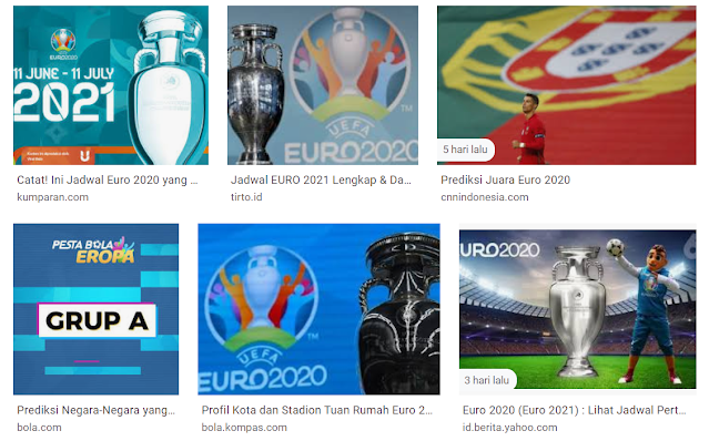 Cara Nonton Sepak Bola Euro 2021 Online dan Gratis