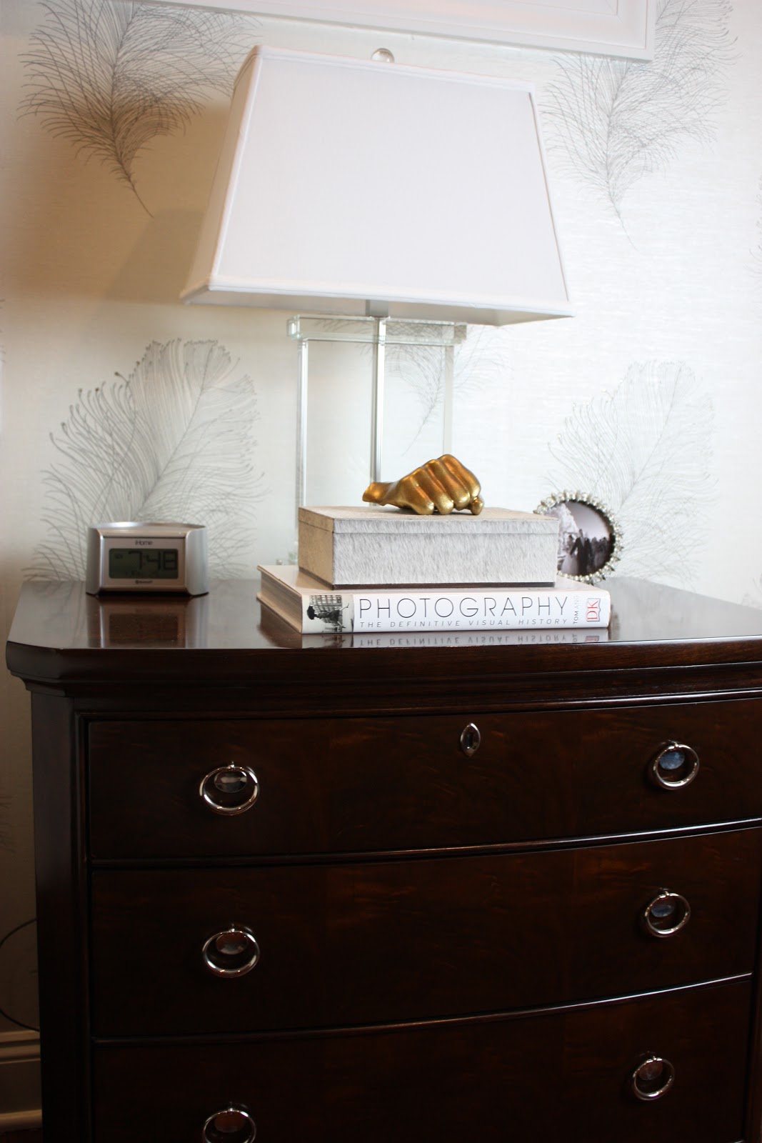 Inspiration in Stages STYLING THE NIGHTSTAND FOR HIM With a