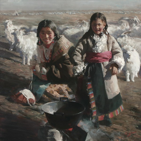 Wonderful Paintings By Tong Luo