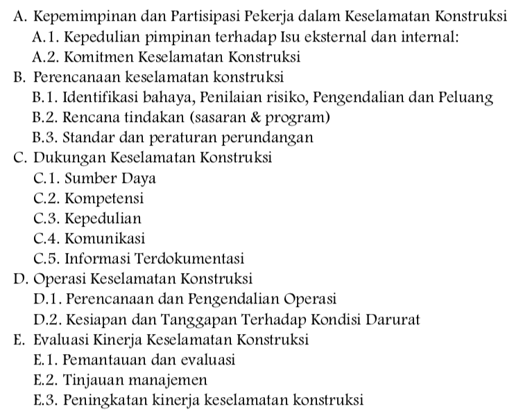 Rencana Keselamatan Konstruksi Rkk 2 0 Pamungkas Dot Id
