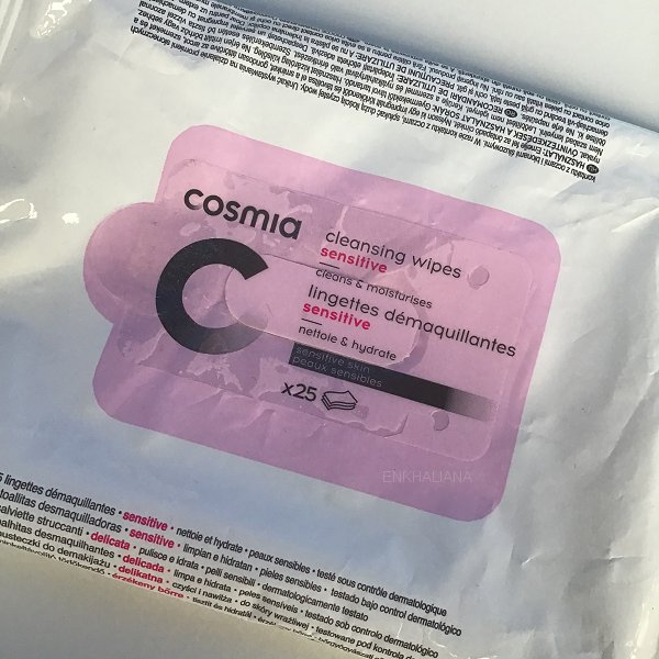 Cosmia Cleansing Wipes Sensistive