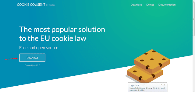 Cara Mudah Memasang Pesan Cookie Di Blog Dengan Cookies Consent