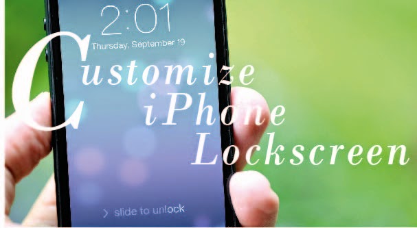 Customize Your iPhone Lockscreen With Great Transitions. - All About