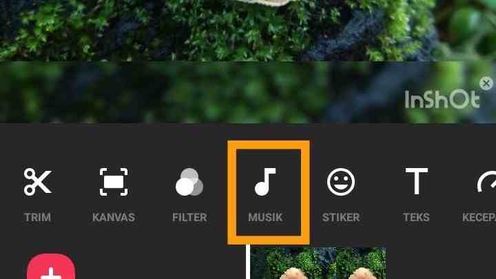Bagaimana cara membuat transisi di InShot?