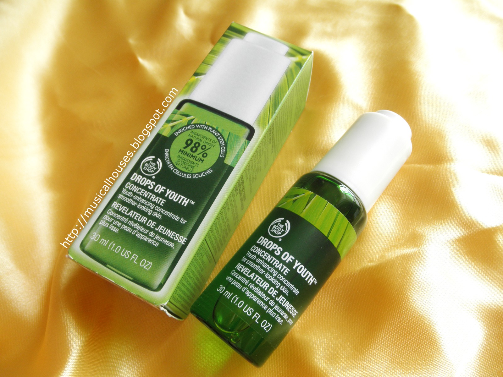 The Body Shop Drops of Youth Concentrate Review and Ingredients