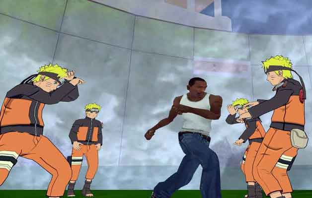 Karakter Naruto Pack Mod GTA SA