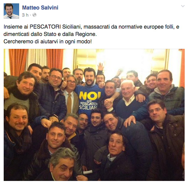 Sui porticellesi che si fanno fotografare con Salvini
