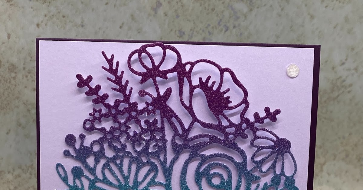 Tarabeth Stamps Stampin' Up HandDrawn Blooms Birthday Card