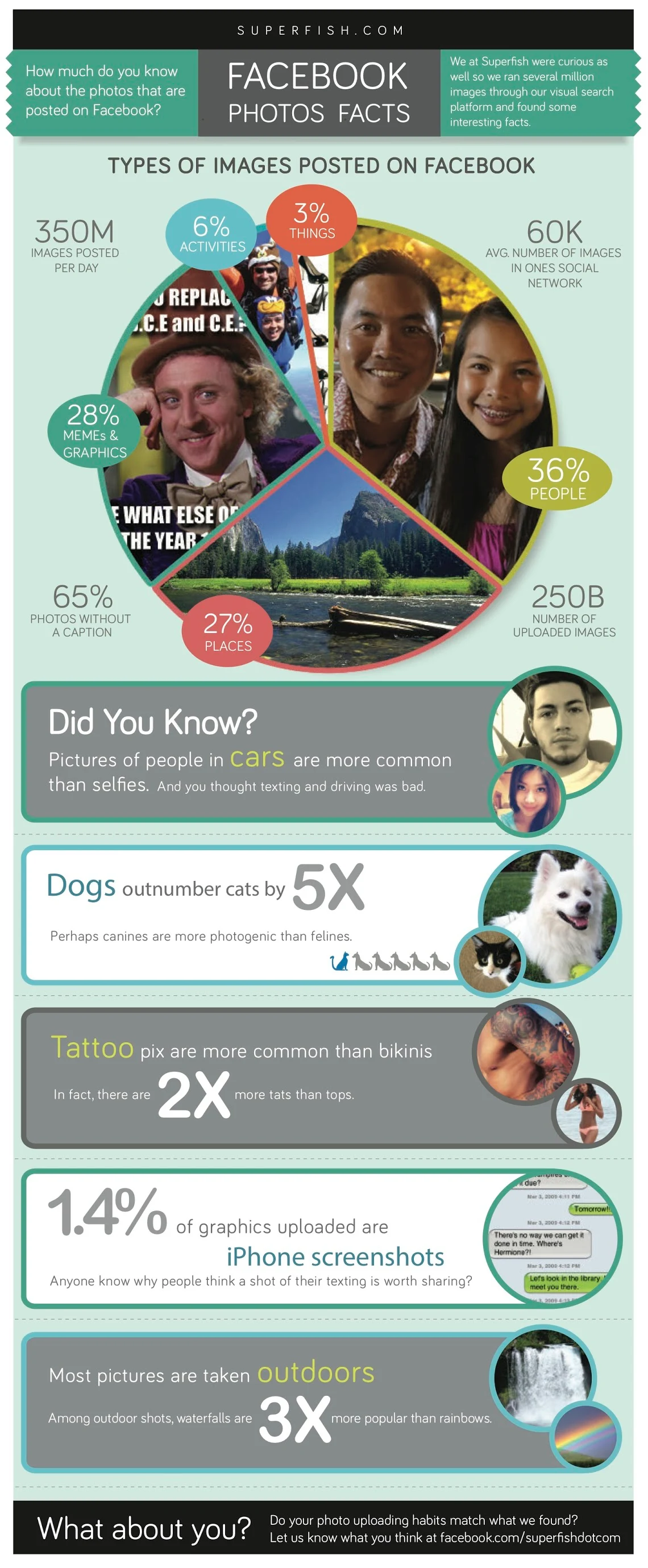 10+ Facebook Photo Facts [INFOGRAPHIC]