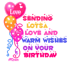 Animated Happy Birthday - Birthday Wishes for friends and your loved ones.
