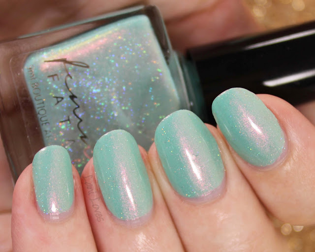 Femme Fatale + The Polishing Life - Dropping Through Sky Nail Polish Swatches & Review