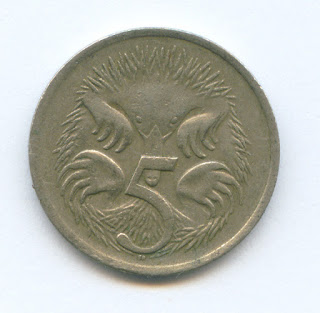 Avustralya'nın 5 centi üzerinde resimi