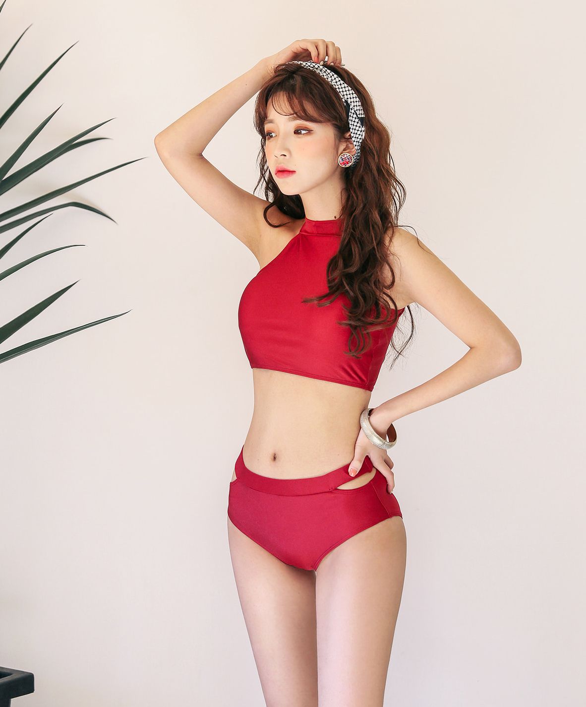 Cha Yoo Jin - Cherry shower bikini - Korean fashion - TruePic.net