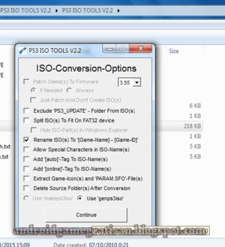 как из iso сделать pkg ps3