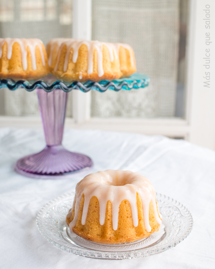 Bundtlettes de buttermilk y limón