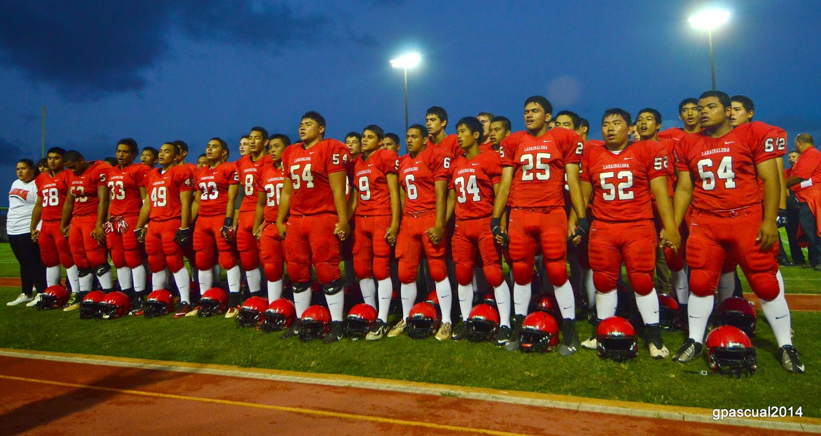 Lahainaluna Sports Shooter LAHAINALUNA FOOTBALL v. KING KEKAULIKE W47