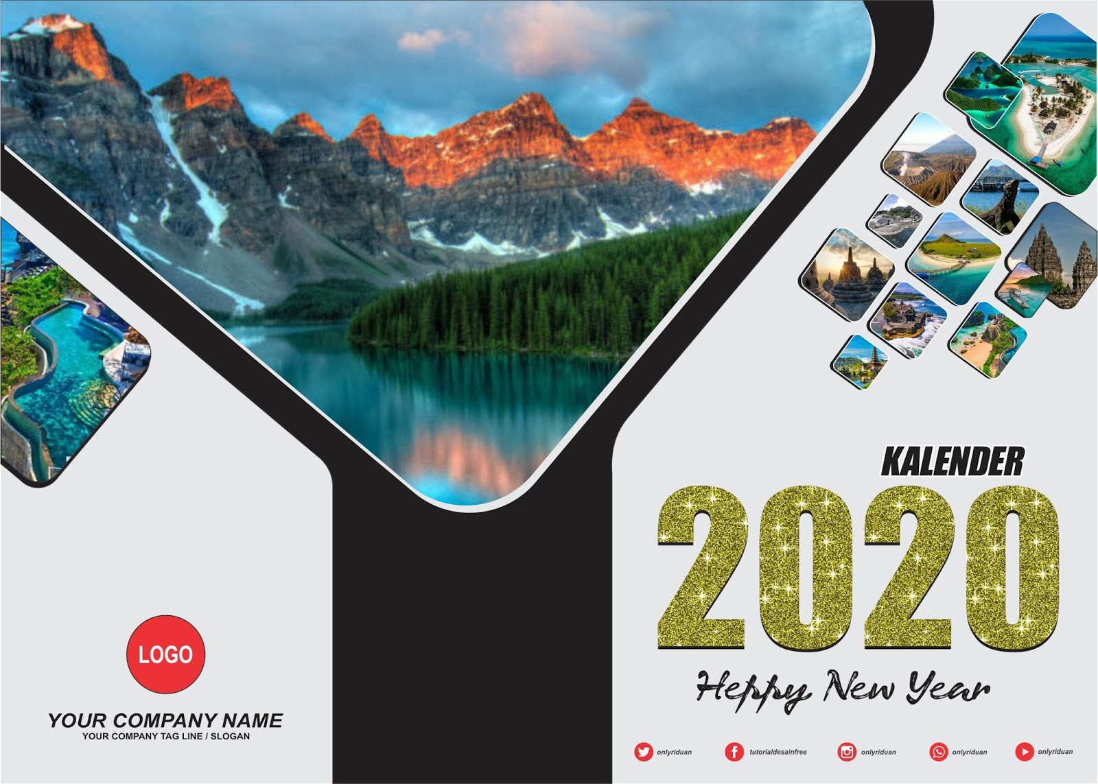 Desain Cover Kalender - IMAGESEE