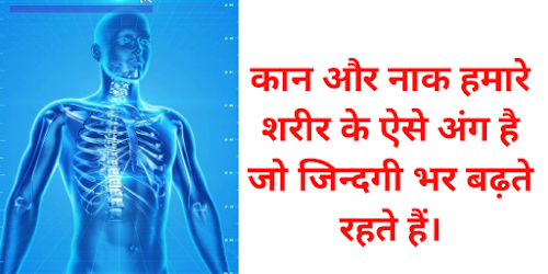 Amazing facts about human body parts hindi