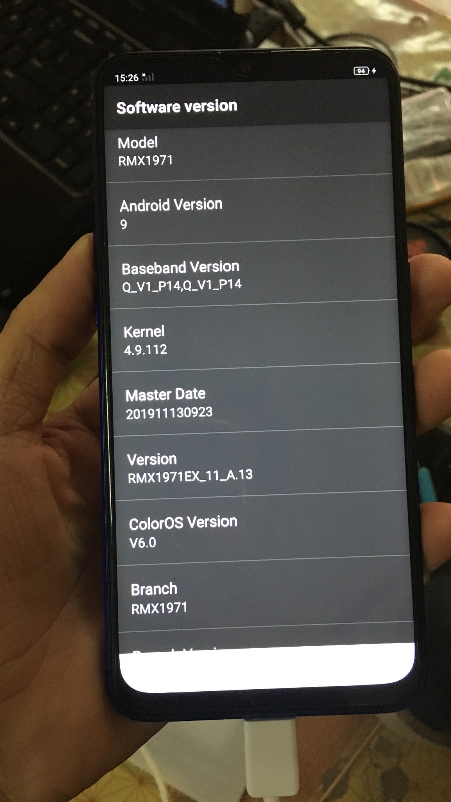 Realme 5 Pro RMX1971 RMX1973 Remove Lock Screen & FRP