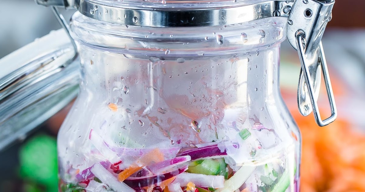 QUICK FRIDGE PICKLED VEGETABLES HEALTHYVEGAN EASYRECIPES Media Food