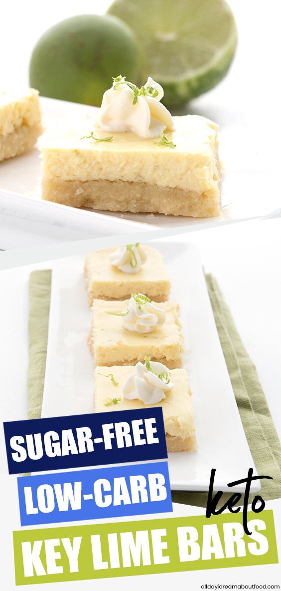 Keto Key Lime Bars HEALTHY LIFE RECIPES