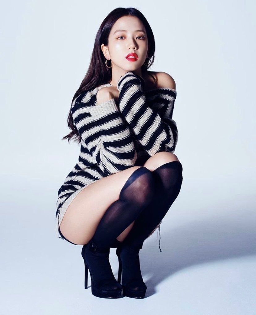블랙핑크 지수 섹시한 검스 화보 ㄷ ㄷ