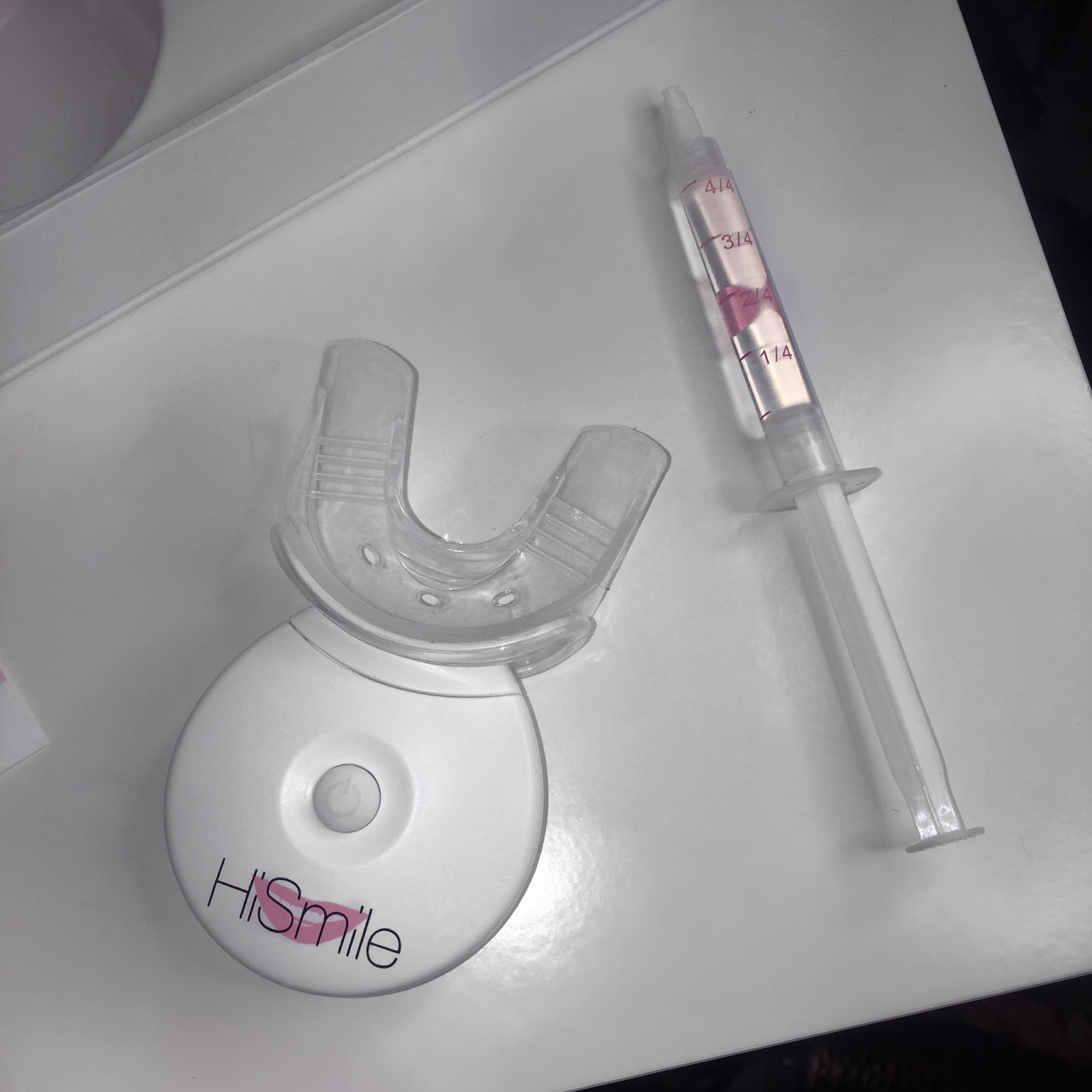 HiSmile Teeth Whitening Kit Review + Before & After Rebekah with Love