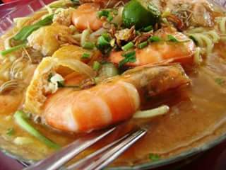 Mee udang banjir