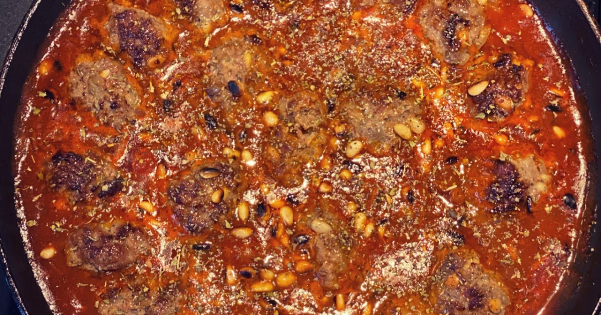 Lamb Kofta with Sweet and Sour Tomato Sauce