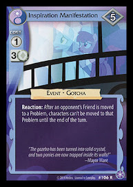 My Little Pony Inspiration Manifestation The Crystal Games CCG Card