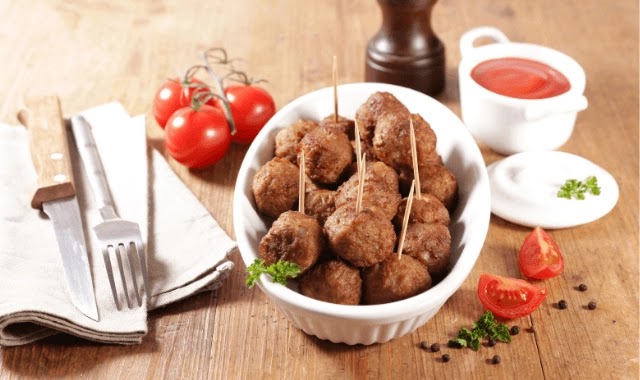 Grilled meatballs Appetizer Grilled meatballs Appetizer