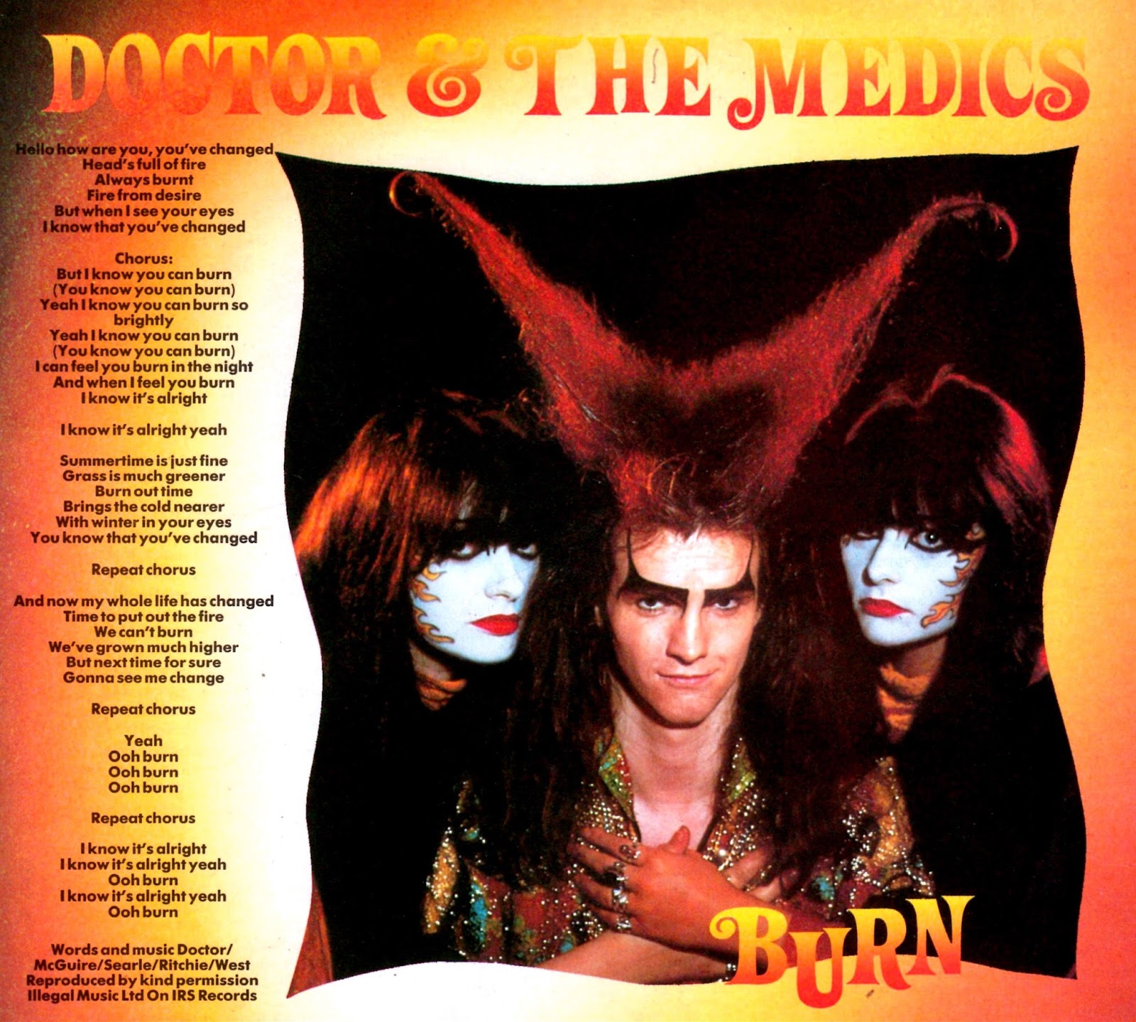 Lansure's Music Paraphernalia DOCTOR & THE MEDICS