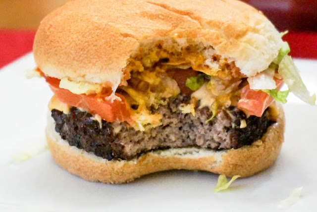 Air Fryer Hamburgers