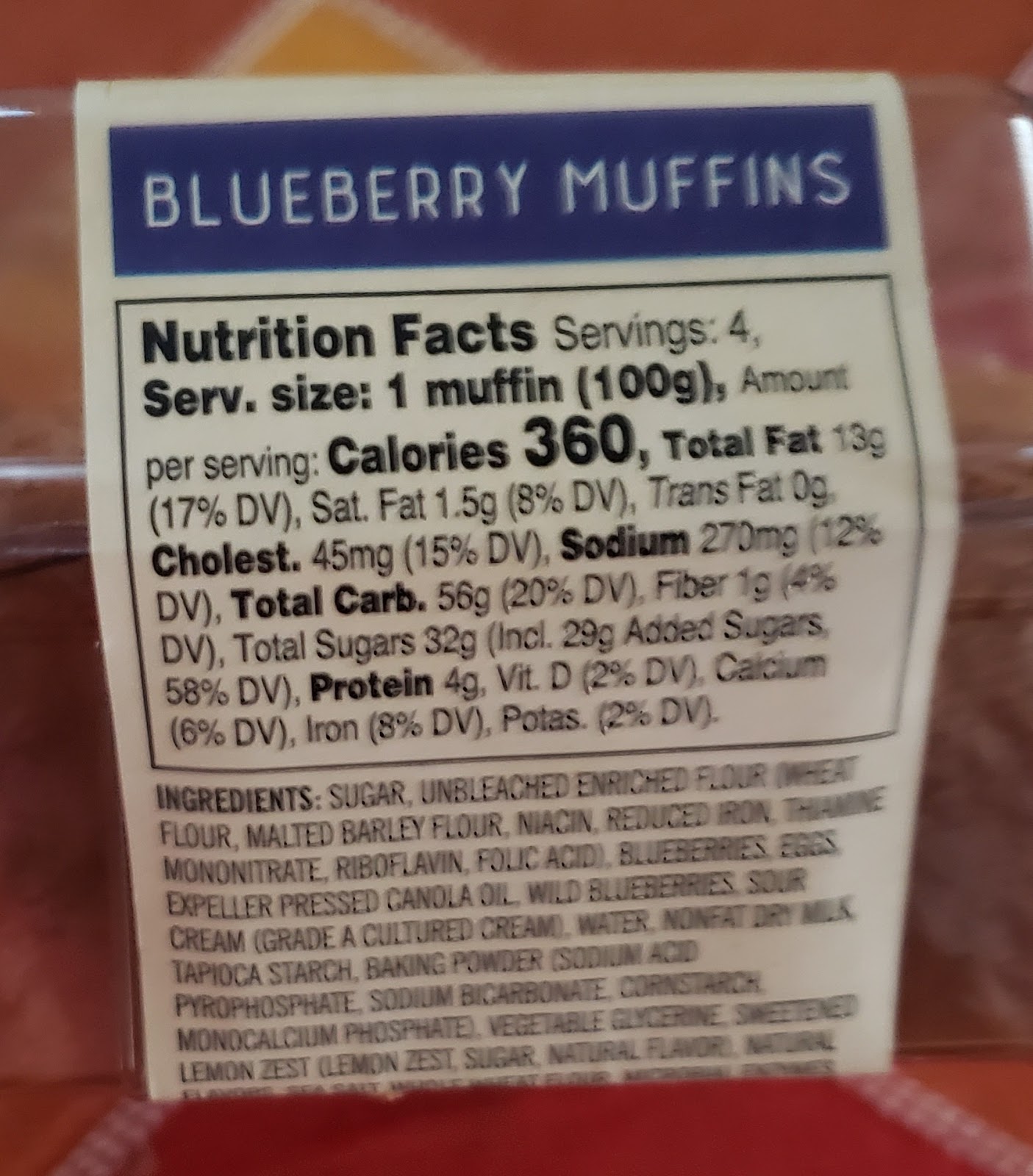 What's Good at Trader Joe's? Trader Joe's Blueberry Muffins