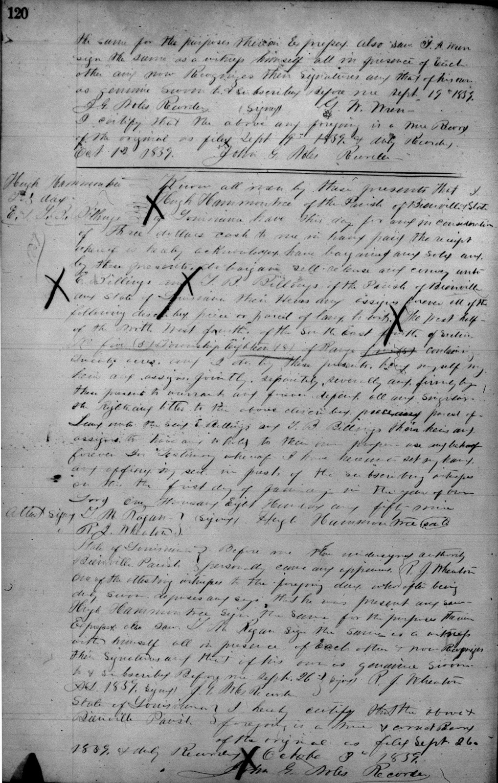 Denise's Life in the Past Lane Amanuensis Monday Deed Hammontree