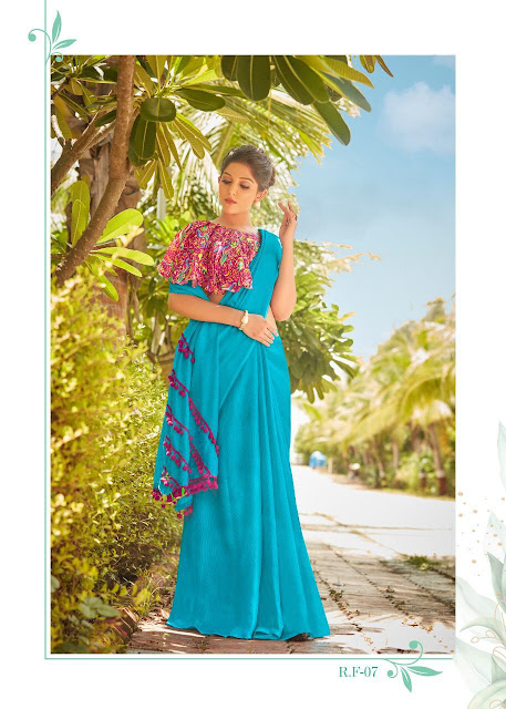 RAPID FIRE LENIN COTTON PUM PUM BORDER SAREE WITH KALAMKARI PRINTED BLOUSE RAPID FIRE LENIN COTTON PUM PUM BORDER SAREE WITH KALAMKARI PRINTED BLOUSE