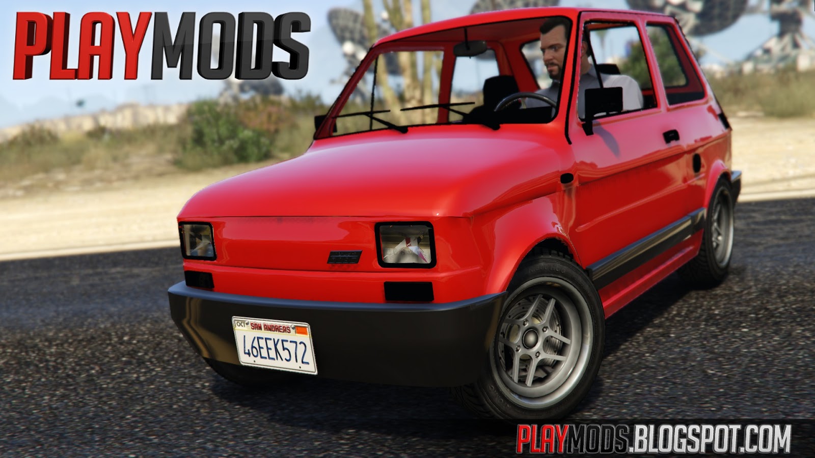 GTA V Fiat 126p v1.0 » PlayMods